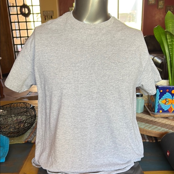 Gildan Gray Short Sleeve Tee - Picture 4 of 5